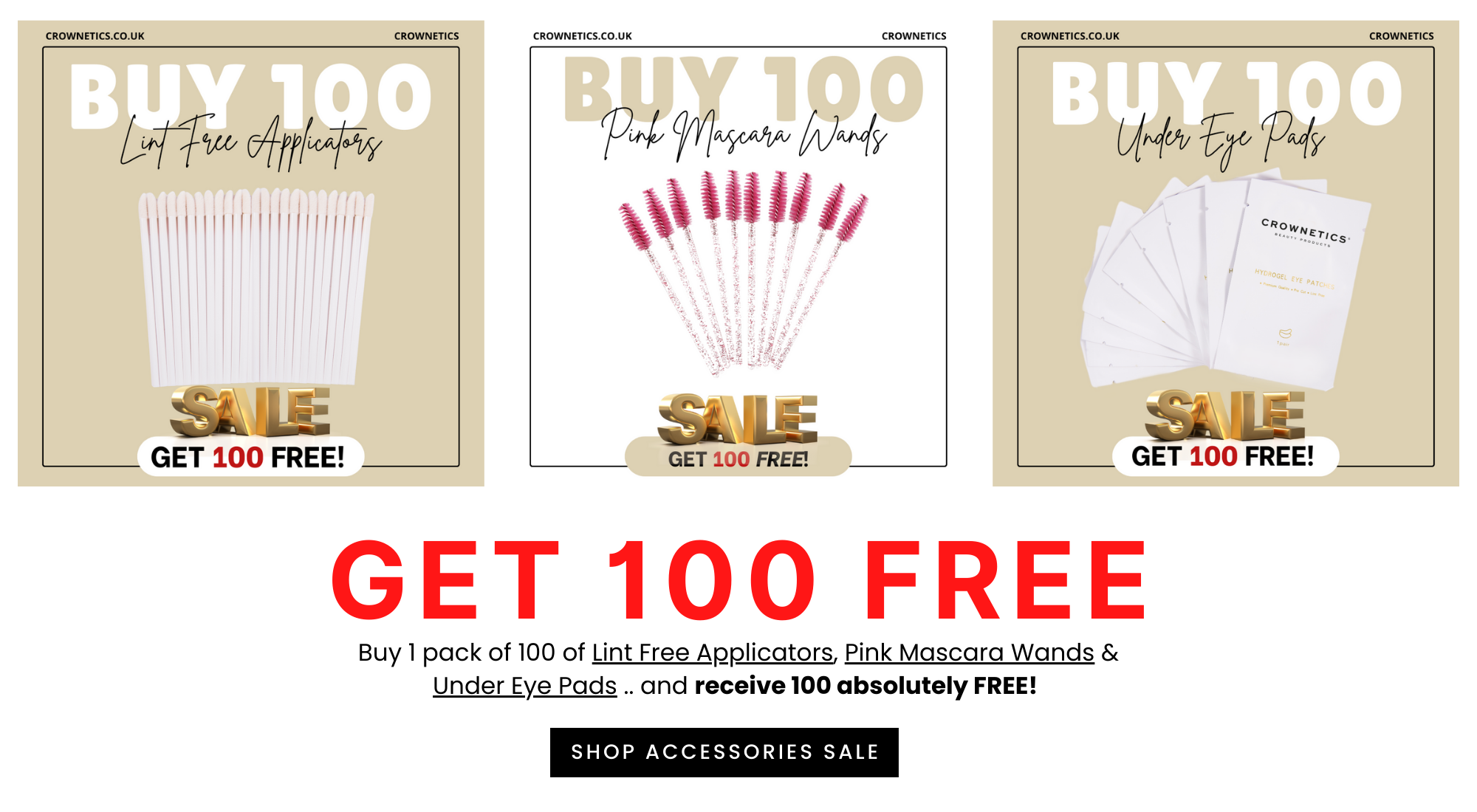 BLACK FRIDAY - ACCESSORIES SALE