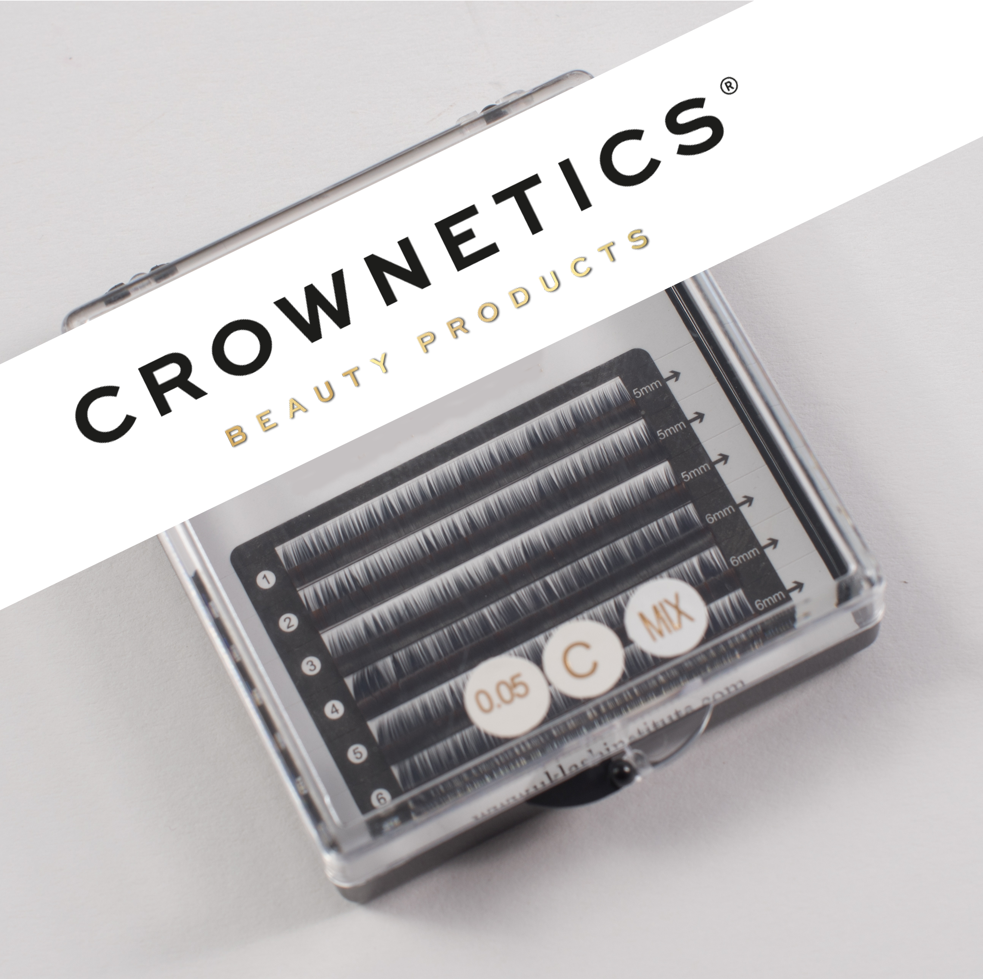 0.05mm Volume Lashes Sample Tray - Pack of 5