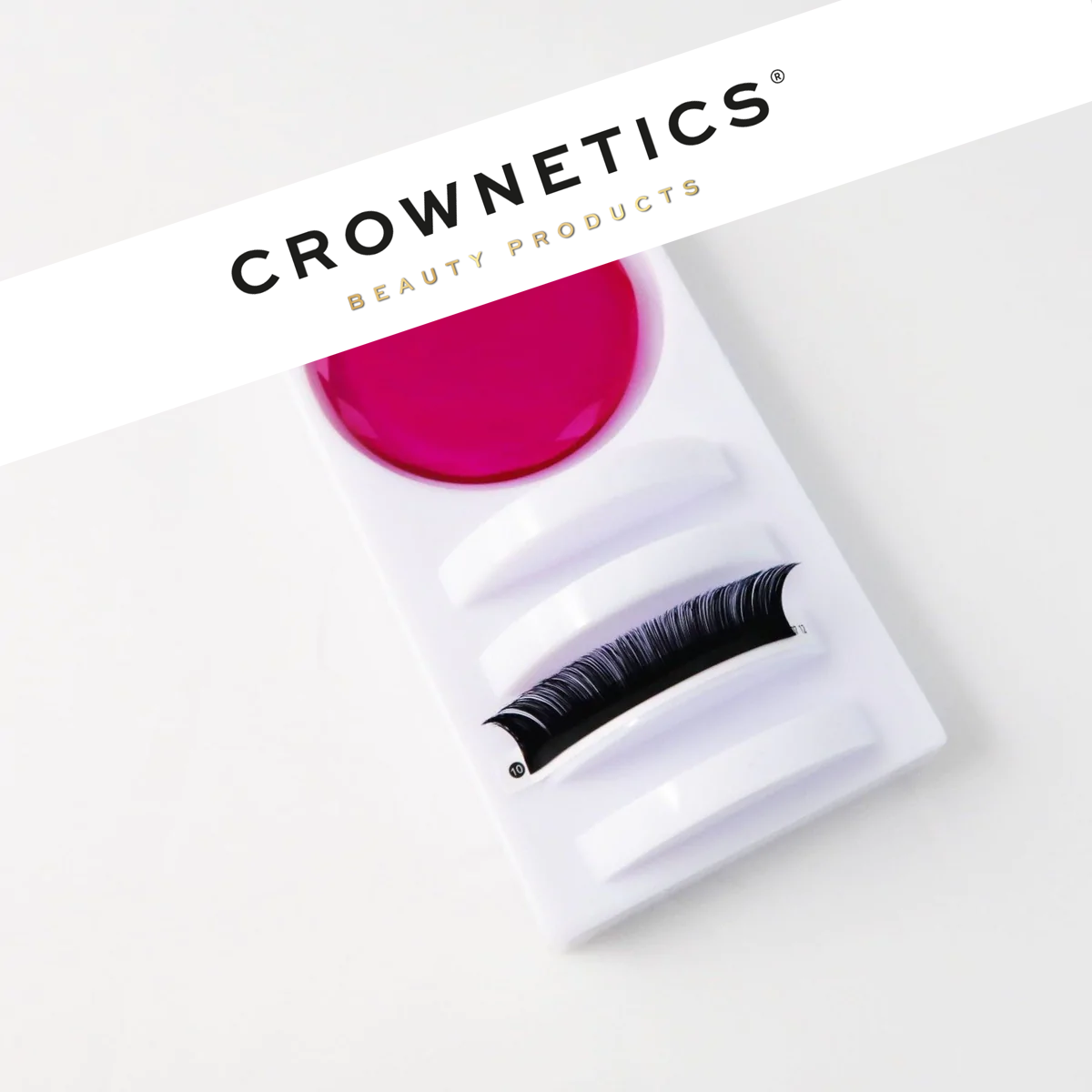 Acrylic Lash Holder with Stone