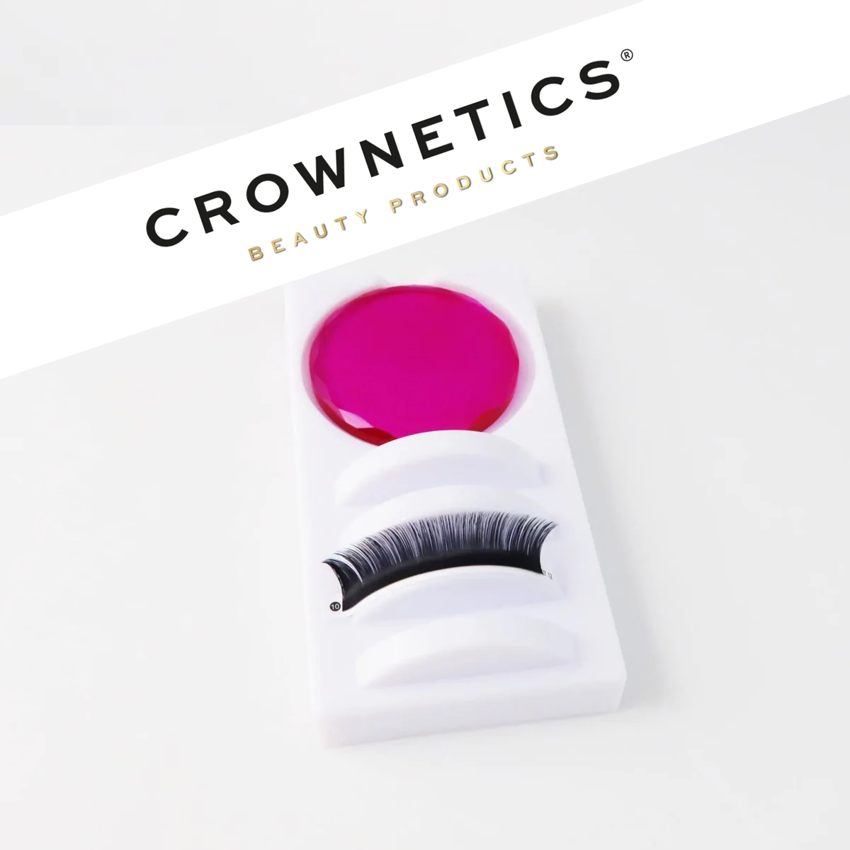 Acrylic Lash Holder with Stone
