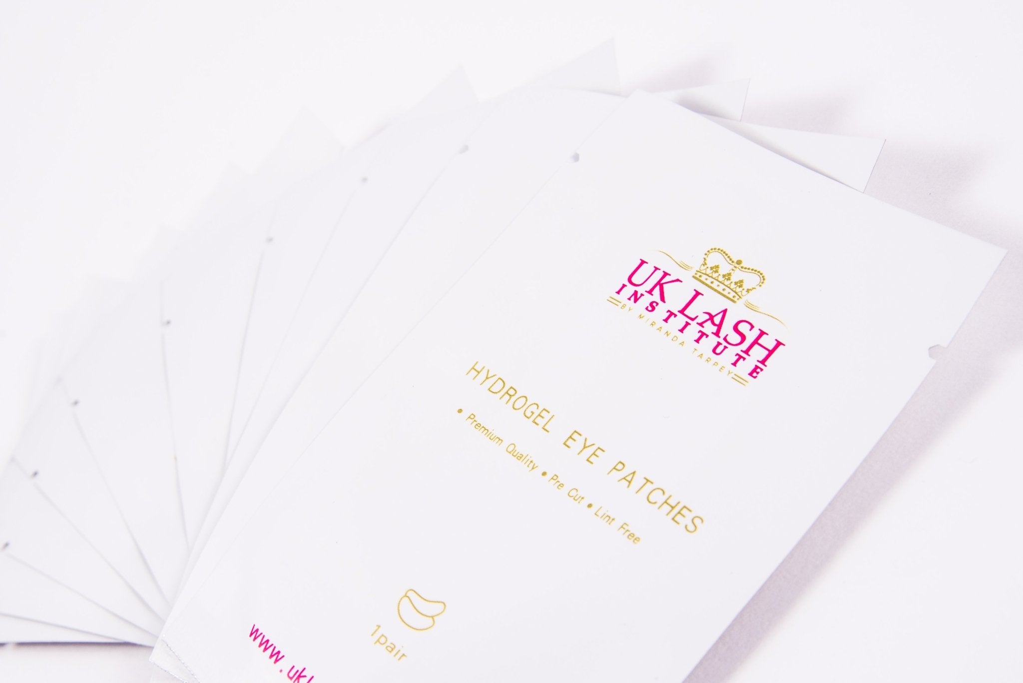 BRILLIANT WHITE Under Eye Pads - Pack of 100 - UK LASH GLOBAL