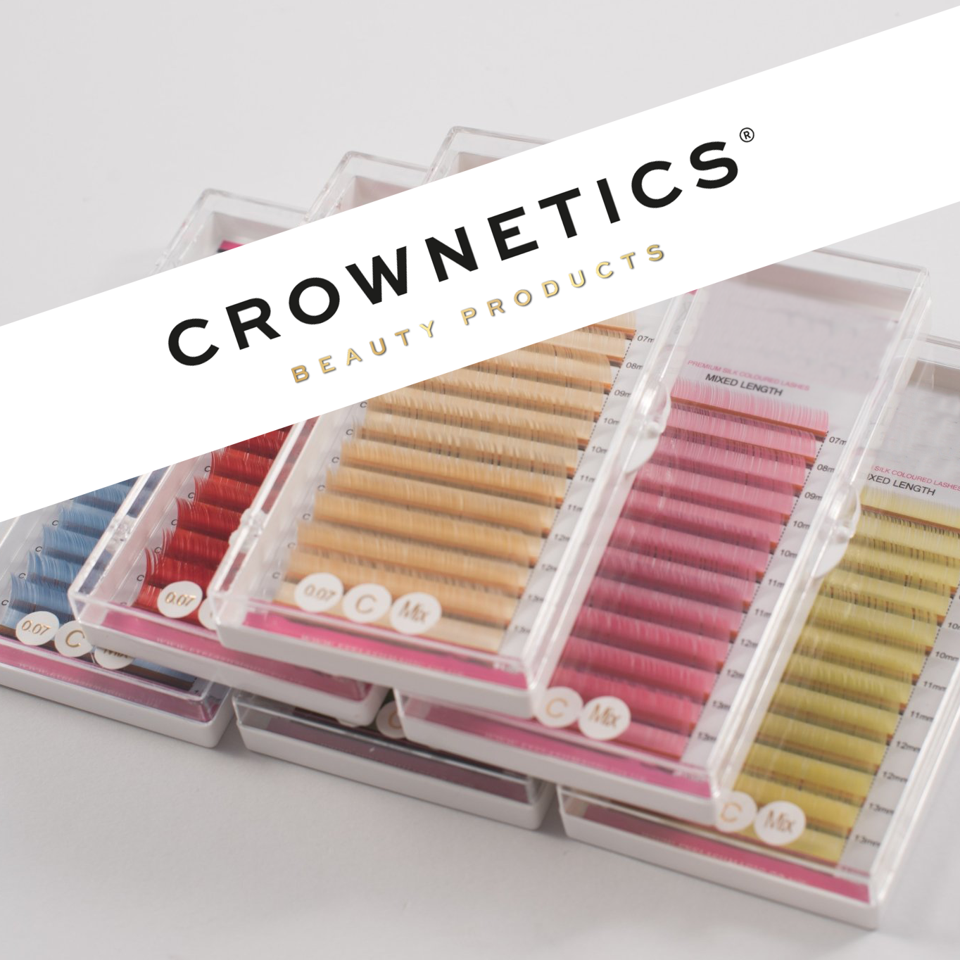 Coloured Lashes - Pack of 5