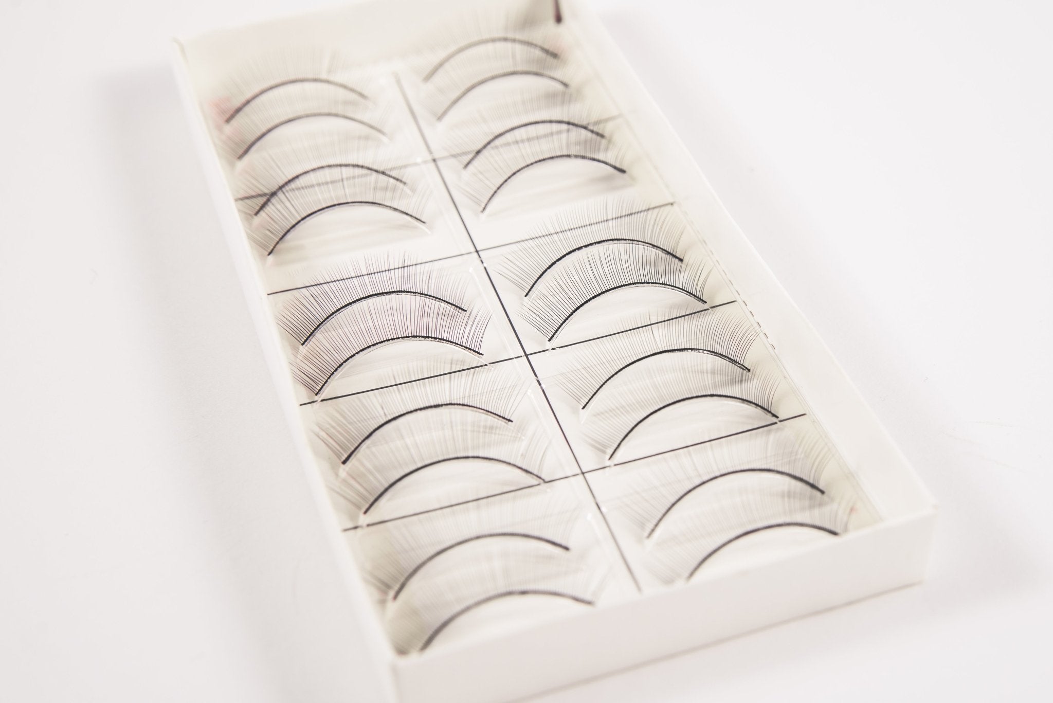 Practice Training Lashes (10 Pairs) - Pack of 5 - UK LASH GLOBAL