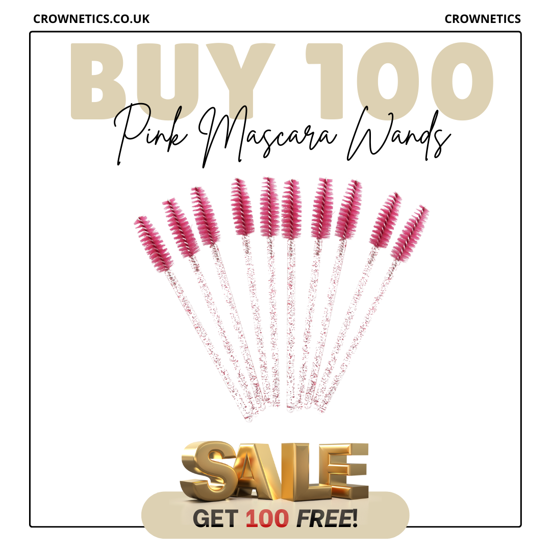 Buy 100 Pink Mascara Wands - Get 100 FREE!
