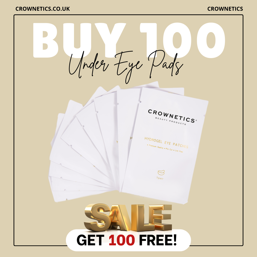 Buy 100 White Under Eye Pads - Get 100 FREE!