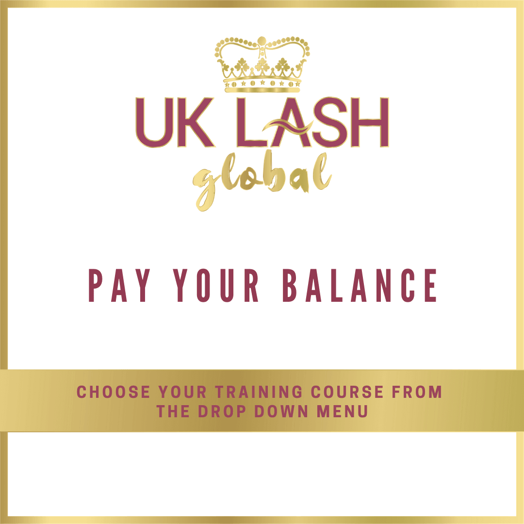 HQ Academy - Remaining Balance for Training Course - UK LASH GLOBAL