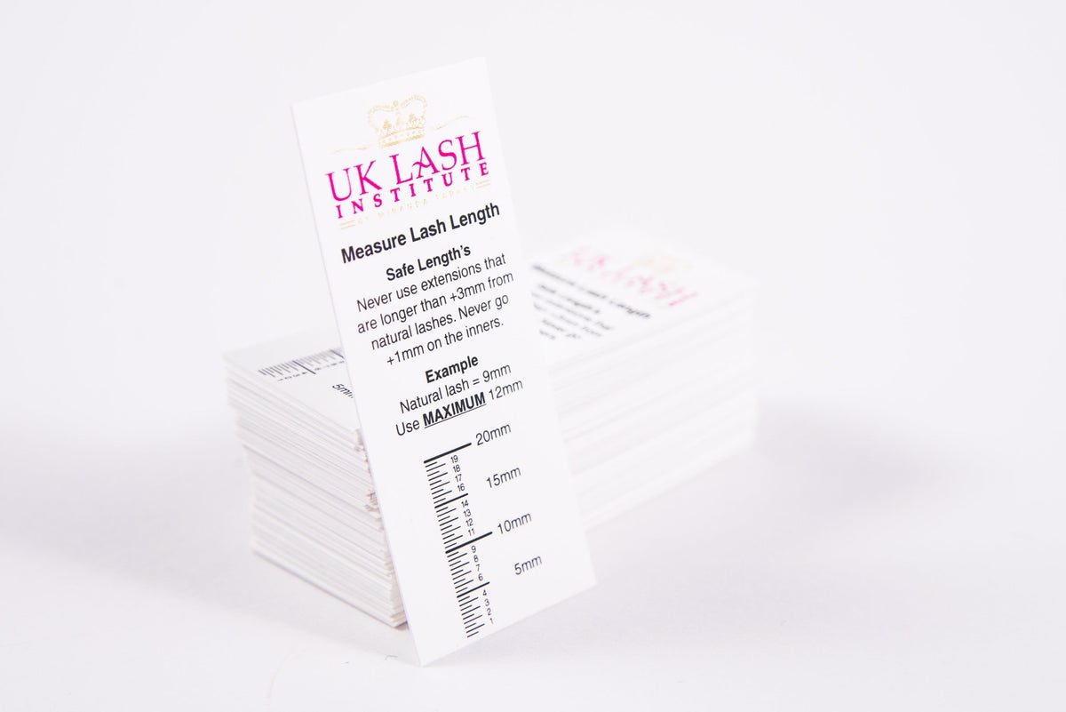 The UK EyeLash RulerⒹ | CROWNETICS